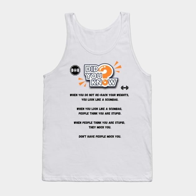 Did you know? Tank Top by Arctic Fitness Official